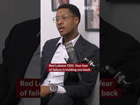 Red Lobster CEO: Your fear of failure is holding you back #RedLobster #leadership