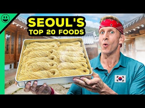 Must Try Before You Die!! Korea's Seoul Street Food!!