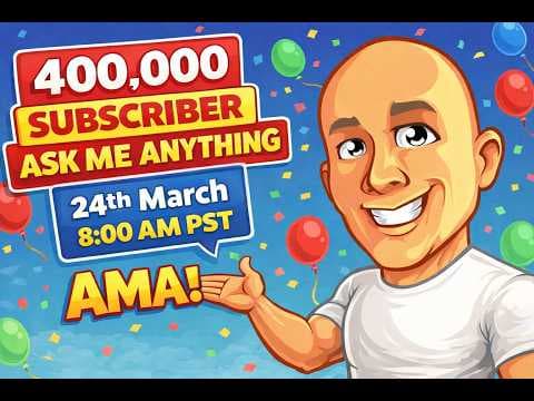 400K Ask Me Anything YouTube Live Stream