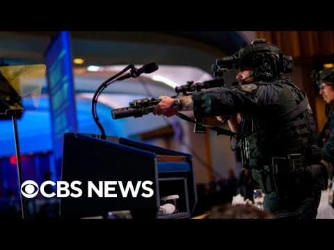 Gunshot may have hit cellphone in officer's bulletproof vest at correspondents' dinner, sources say