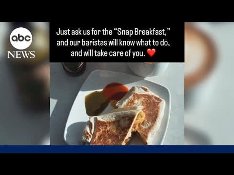 Coffee shop raises more than $184K for free breakfast for SNAP recipients