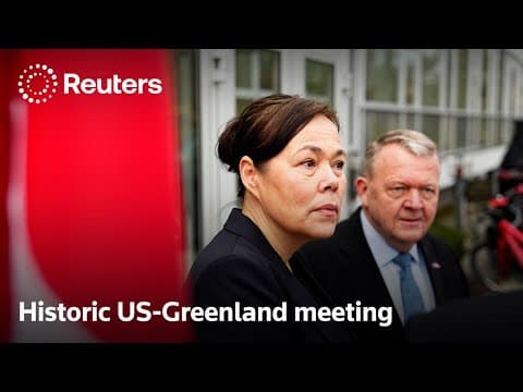 US meeting 'most important' in Greenland's history: analyst | REUTERS