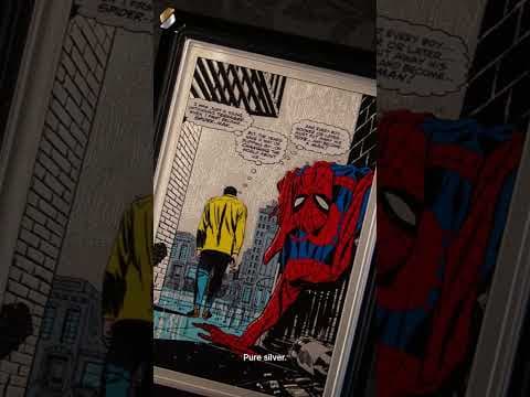 🕷️ Marvel Spider-Man No More! Collectible Silver Coin #shorts