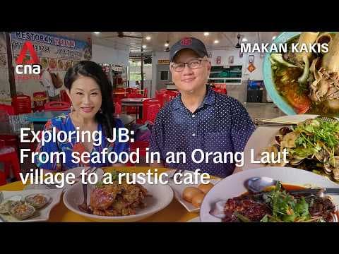 Makan Kakis in JB: Real hidden gem seafood at Orang Laut village, rustic cafe under the trees