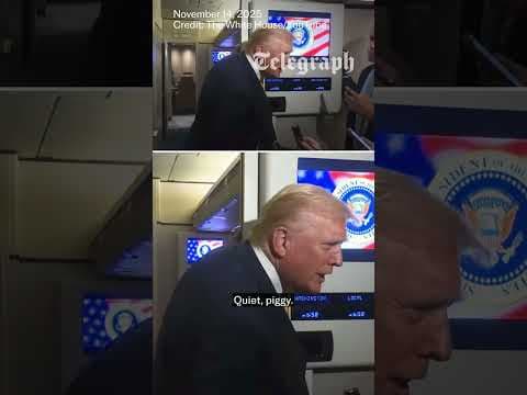 Trump tells female reporter: ‘quiet, piggy’