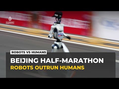 Robots vs humans: Beijing half-marathon delivers stunning result