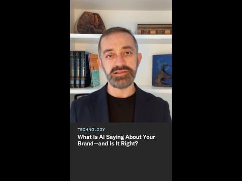 What Is AI Saying About Your Brand—and Is It Right?
