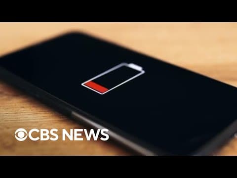 Tips to boost your phone's battery life