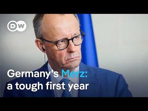 Germany's faltering economy and rising far-right overshadow Merz's first year | DW News