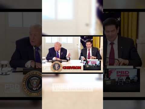 Trump Reads Marco Rubio’s Note Out Loud During Meeting