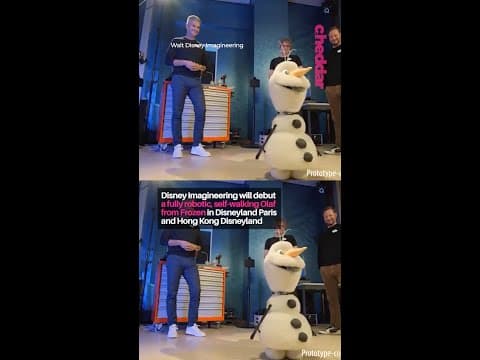 An Olaf you can actually meet⛄