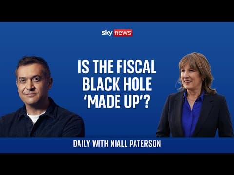 Is the fiscal black hole ‘made up’?  | Daily Podcast with Niall Paterson