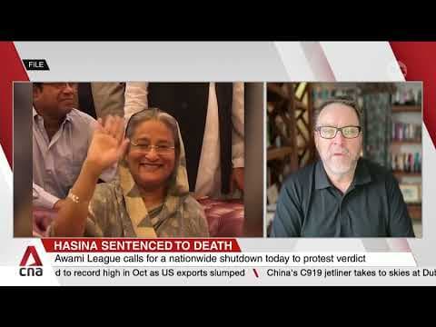 Sheikh Hasina's death sentence raises risk of violence in Bangladesh: Expert