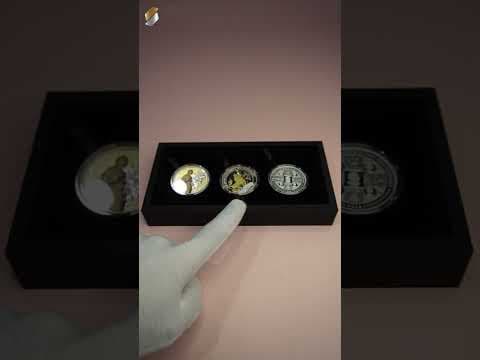 👑 Queen Elizabeth II 100th Anniversary 3-Coin Silver Set #shorts @ThePerthMintAustralia