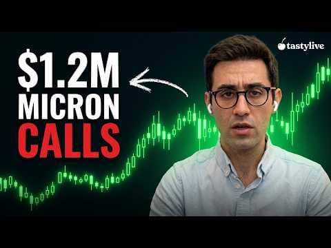 Someone Bet $1.2 Million Micron Hits $1,300. Someone Else Bet $1 Million the Rally Ends This Week.