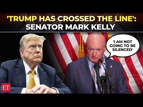Senator Mark Kelly reports spike in death threats amid clash with Trump: 'Will not be intimidated'