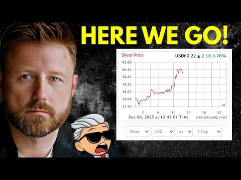 SILVER PRICE HITS $60 FOR THE FIRST TIME! Is a Central Bank COLLAPSE Looming?