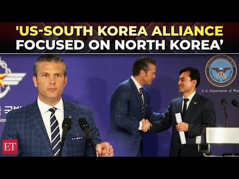 Pete Hegseth calls for flexibility in US-South Korea alliance amid North Korea threat