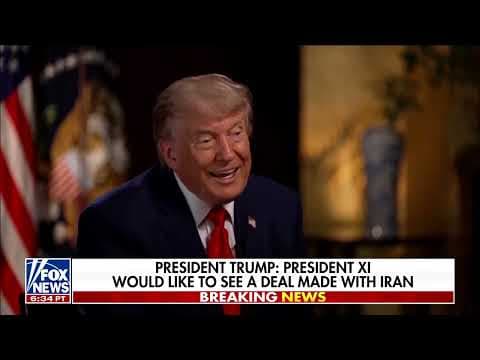 Trump touts trade deals, warns on Iran after talks with Xi