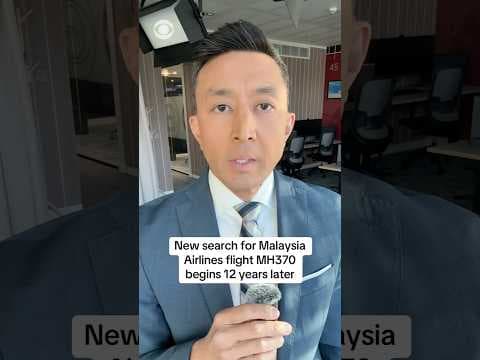 New search for Malaysia Airlines Flight 370 begins 12 years later #shorts