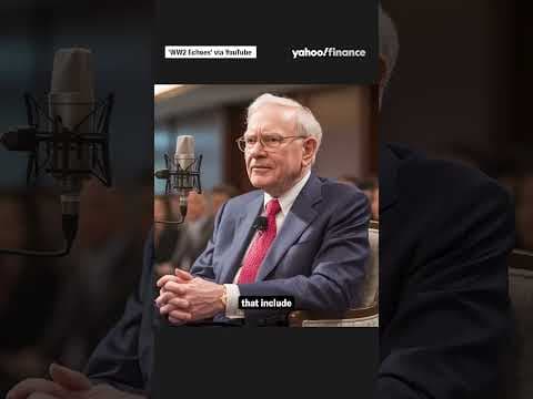 Buffett's message to deepfake AI videos: "IT'S NOT ME."