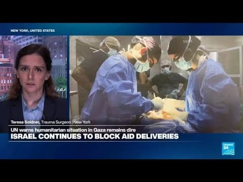 Dr Teresa Soldner describes dire conditions at Gaza hospital after April mission • FRANCE 24