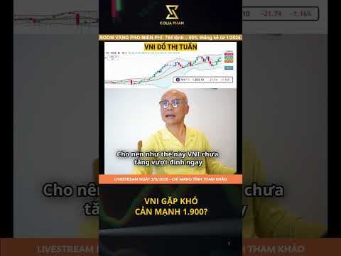 VNI GẶP KHÓ - CẢN MẠNH 1.900? #trump #dautu #fypシ