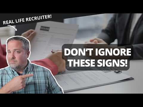 Signs You Should Probably Skip The Job Interview