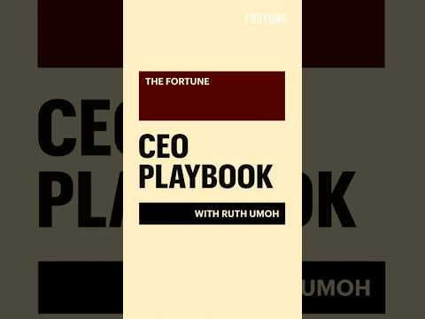 The Fortune #CEOPlaybook #business #success