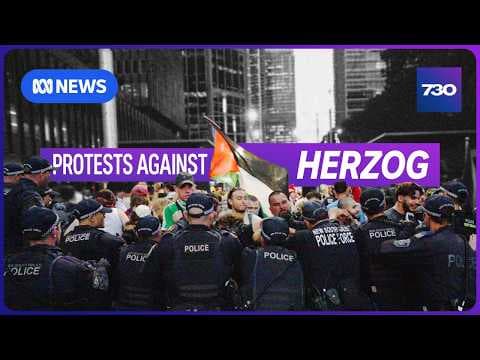 Police defend their actions at Sydney protest | 7.30