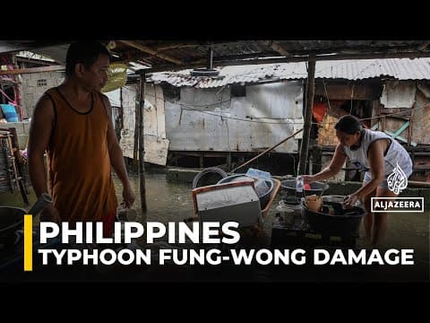 Philippines assesses damage after deadly Typhoon Fung-wong