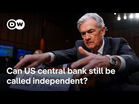 Trump using criminal investigation to force interest rate cut says central bank head