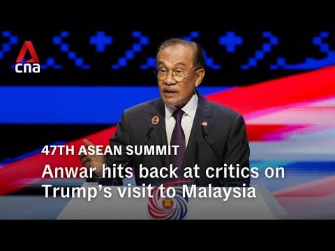 Anwar hits back at critics of Trump's visit: ‘Malaysia is now the focus of the world’