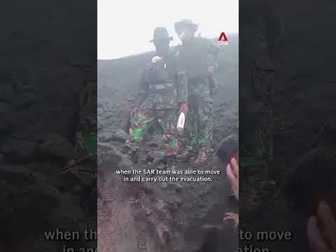 Mount Dukono eruption: Singaporeans were struck by 'falling rocks', says head rescuer