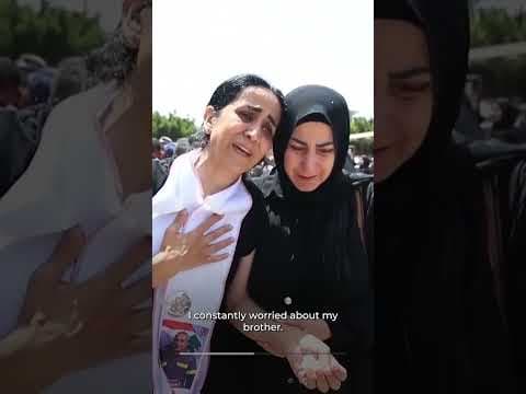 Funeral held for two Lebanese paramedics killed in Israeli attack