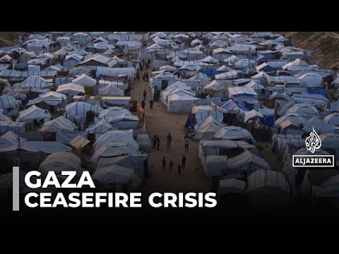Gaza displaced families remain in tents: Promised reconstruction fails to materialise