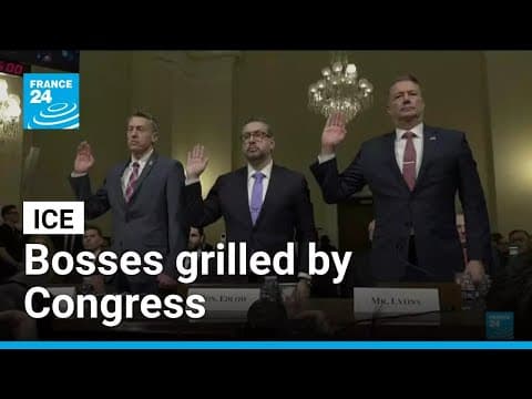 'The start of a reckoning': ICE bosses grilled by Congress • FRANCE 24 English