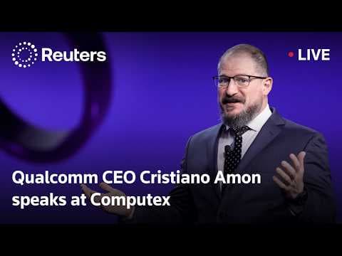 LIVE: Qualcomm CEO Cristiano Amon speaks at Computex