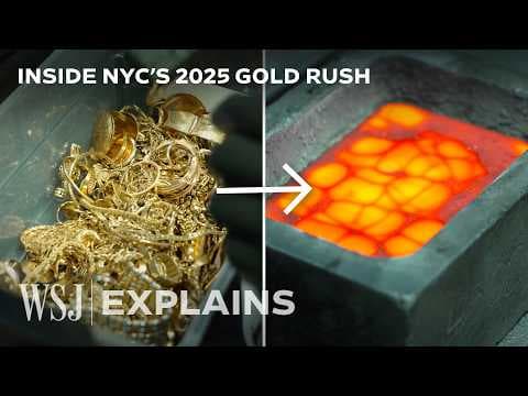 Inside the 2025 Gold Boom: How a NYC Gold Exchange Works | WSJ