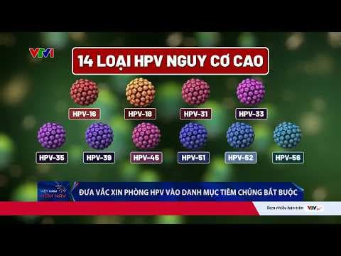 Vắc xin HPV được đưa vào danh mục tiêm chủng bắt buộc từ 01/7/2026 | VTV24