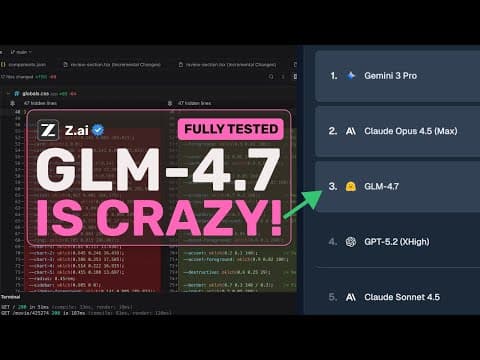 GLM-4.7 (Fully Tested): RIP Opus 4.5! The BEST Open Model is HERE!