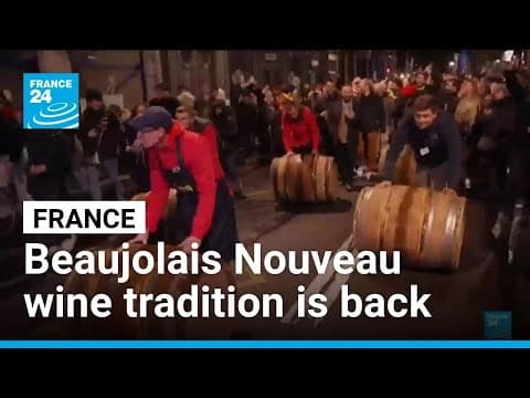 French Beaujolais Nouveau wine tradition is back • FRANCE 24 English