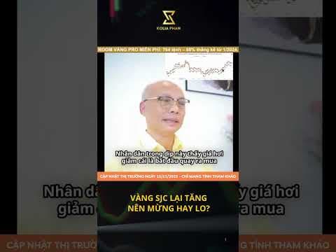 VÀNG SJC LẠI TĂNG - NÊN MỪNG HAY LO #trump #dautu #fypシ