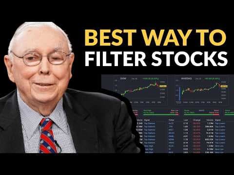 Charlie Munger: How To Find Stocks To Buy