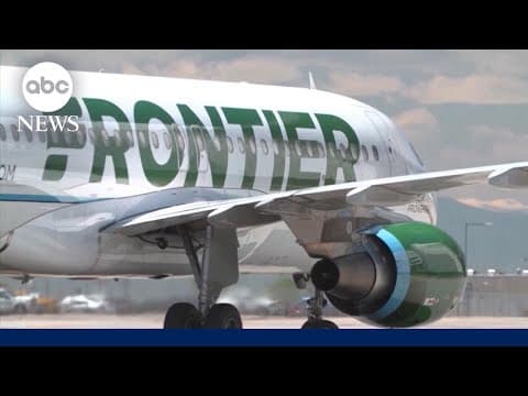 Frontier Airlines jet strikes person on Denver runway