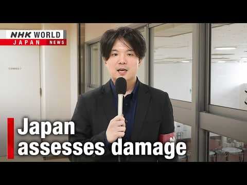 How small cracks closed schools after magnitude 7.7 quakeーNHK WORLD-JAPAN NEWS