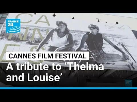 Cannes pays tribute to ‘Thelma and Louise’ in festival poster • FRANCE 24 English