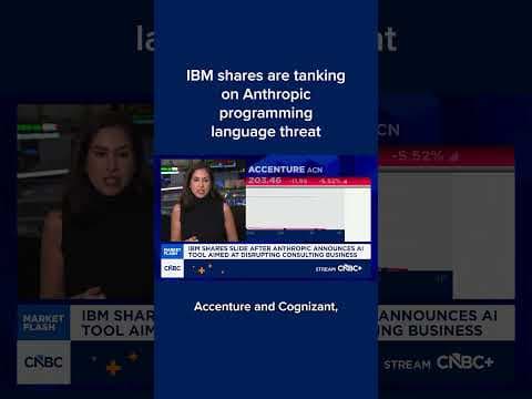 IBM shares are tanking on Anthropic programming language threat