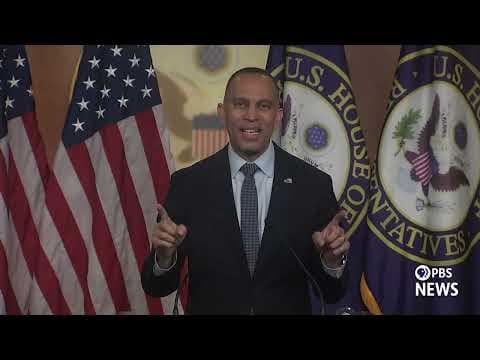 WATCH: Jeffries says Trump doesn't 'give a damn' about Americans' finances