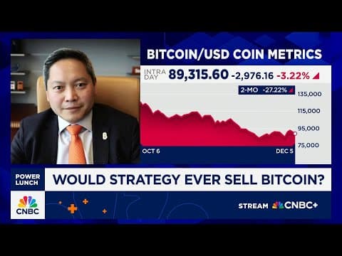 Strategy CEO: Still able to raise money in a bitcoin down cycle